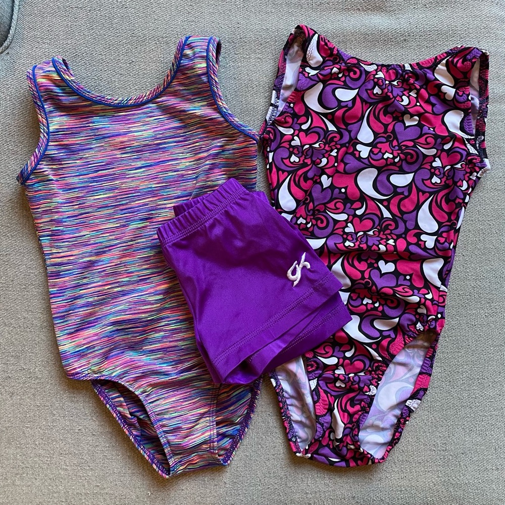 Girls gymnastics leotards GK Destira CL AXS